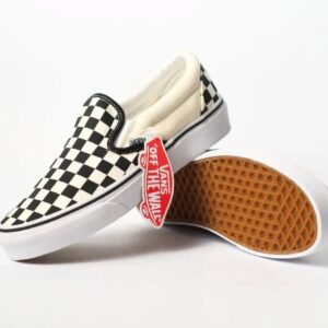 VANS SLIP ON CHECKBOARD