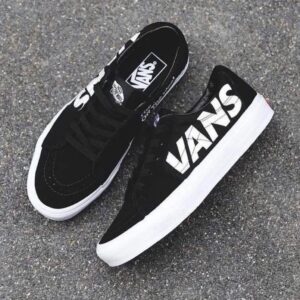 VANS SK8 LOW HI-DEF BLACK & WHITE 🖤🤍