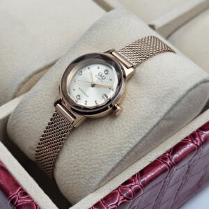 RELOJ Q&Q PULSO DELGADO EN BRONCE MAQUINARIA JAPONESA (DAMA)