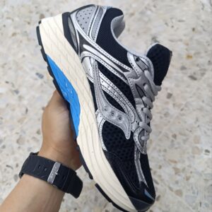 SAUCONY PROGRID OMNI 9 SILVER GRAY BLACK 🖤🩶