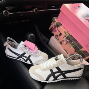 TIGER OTNISUKA WHITE BLACK/PINK PATOU 🖤🤍🩷