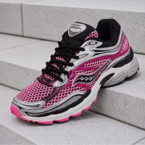 SAUCONY PROGRID OMNI 9 SHOCK PINK SILVER BLACK 🖤🩷